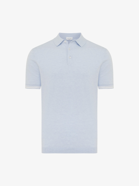 Gentiluomo Polo korte mouw Blauw  K2027-272-018
