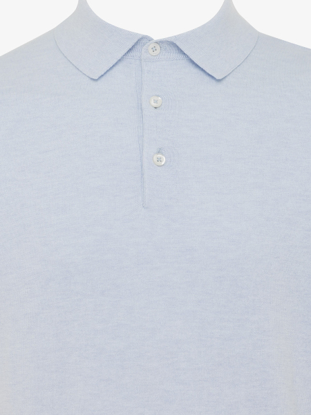 Gentiluomo Polo korte mouw Blauw  K2027-272-018 - Afbeelding 3