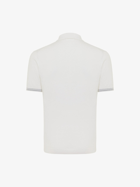 Gentiluomo Polo korte mouw Ecru  K2027-272-039 - Afbeelding 2