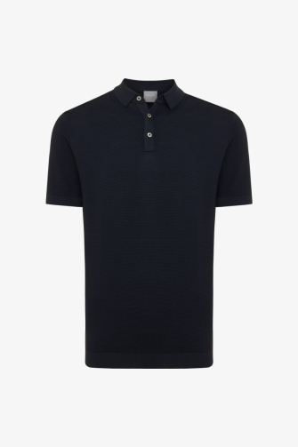 Gentiluomo Polo korte mouw Blauw  K2041-260-010