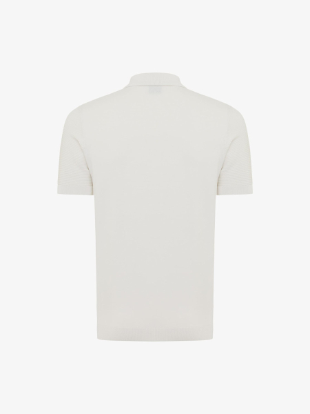 Gentiluomo Polo korte mouw Ecru  K2041-260-039 - Afbeelding 2