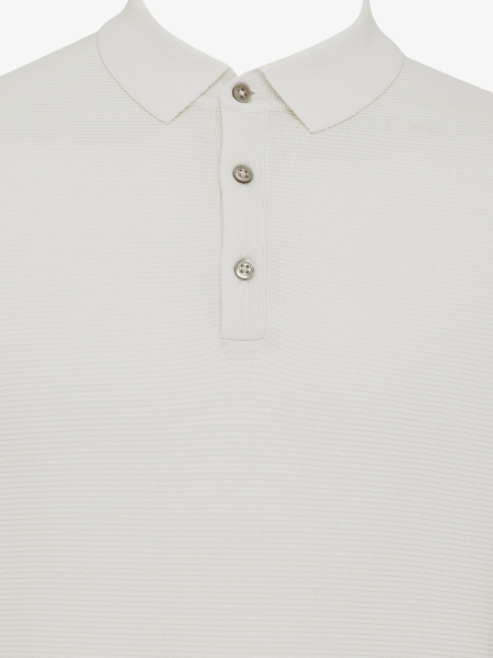 Gentiluomo Polo korte mouw Ecru  K2041-260-039 - Afbeelding 3