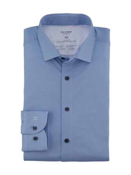 Olymp Overhemd lm dress Blauw  2109/54/11 BF