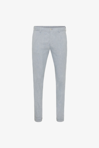 Gentiluomo Pantalon katoen Blauw  P2021-850-014
