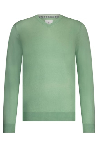 State of Art Pullover v-hals Groen  121-15086-3400