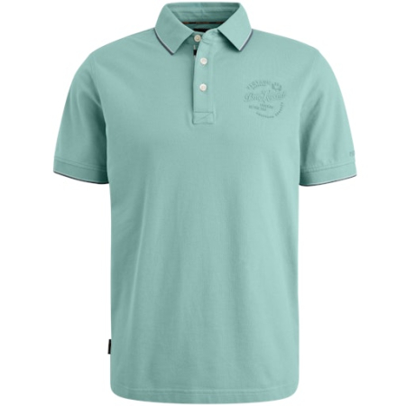 PME Legend Polo korte mouw Aqua  PPSS2504867-5149