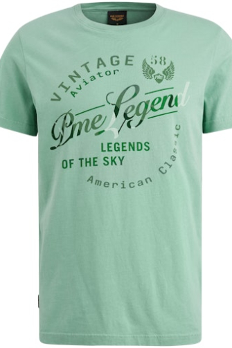 PME Legend T-shirt korte mouw Aqua  PTSS2504596-5149