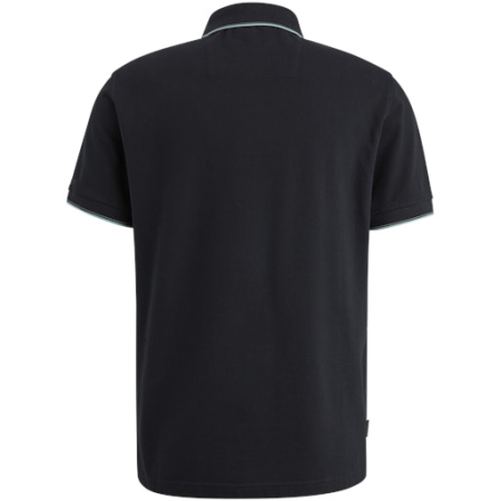 PME Legend Polo korte mouw Blauw  PPSS2504867-5281 - Afbeelding 2