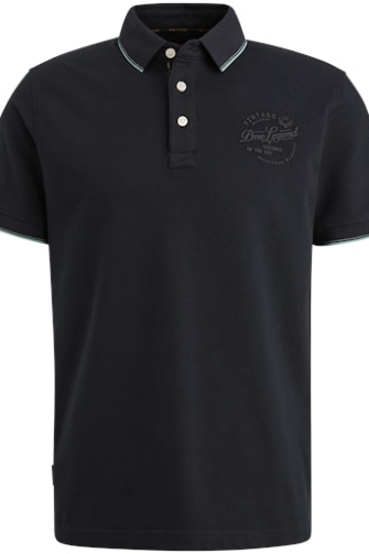 PME Legend Polo korte mouw Blauw  PPSS2504867-5281