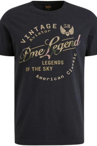 PME Legend T-shirt korte mouw Blauw  PTSS2504596-5281