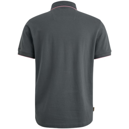 PME Legend Polo korte mouw Grijs  PPSS2504867-9076 - Afbeelding 2