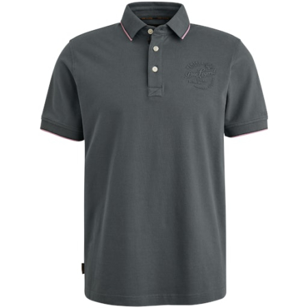 PME Legend Polo korte mouw Grijs  PPSS2504867-9076