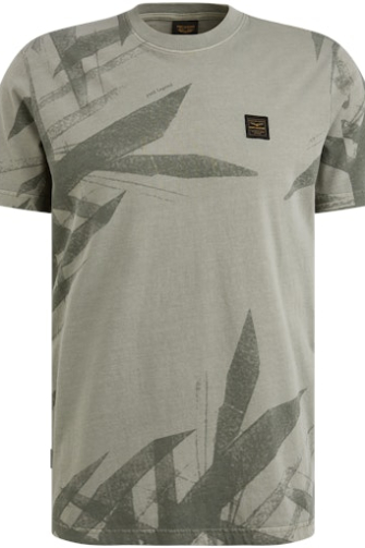 PME Legend T-shirt korte mouw Groen dessin  PTSS2505578-6170