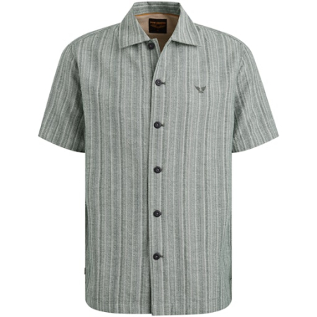 PME Legend Overhemd km casual Groen dessin  PSIS2505225-9076