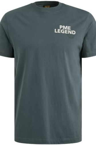 PME Legend T-shirt korte mouw Groen dessin  PTSS2505571-9076