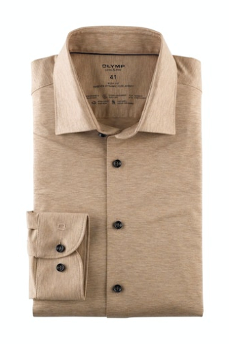 Olymp Overhemd lm dress Beige  2008/64/22 BF