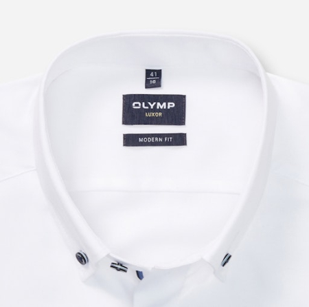 Olymp Overhemd lm dress Wit  1216/84/00 MF - Afbeelding 3