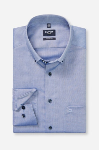 Olymp Overhemd lm dress Blauw  1216/84/13 MF