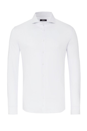 Desoto Overhemd lm dress Wit  10008-30-001