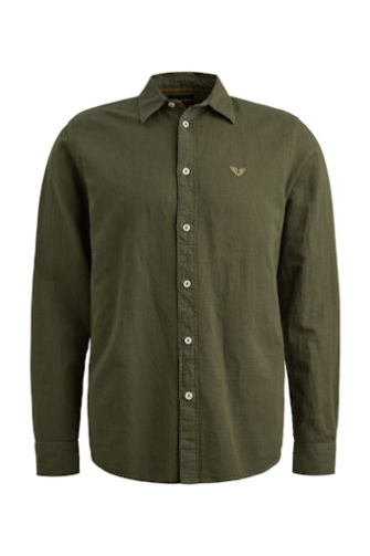 PME Legend Overhemd lm casual Groen  PSI2603243-6150