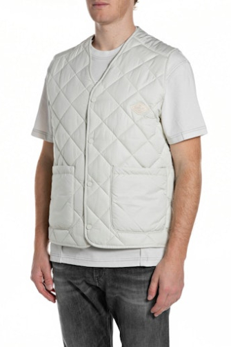 Replay Bodywarmer Ecru  M8474.85312-411