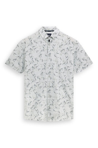 State of Art Overhemd km casual Wit dessin  264-16199-5131