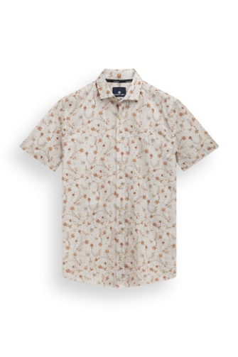 State of Art Overhemd km casual Ecru dessin  264-16147-1426