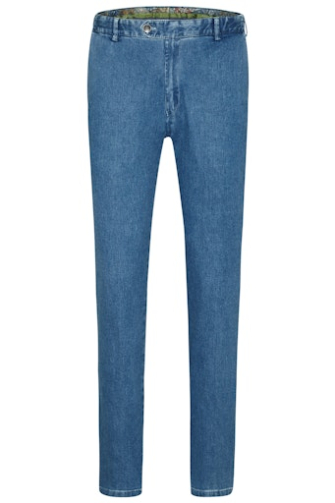 Meyer Flat fron jeans Blauw  1-4122/16 Oslo Depot