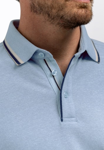 State of Art Polo korte mouw Blauw 461-16438-5153 - Afbeelding 6