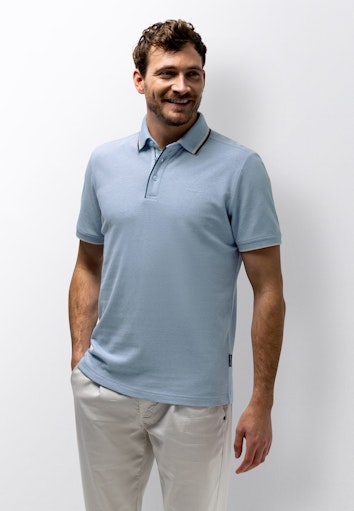 State of Art Polo korte mouw Blauw 461-16438-5153 - Afbeelding 2