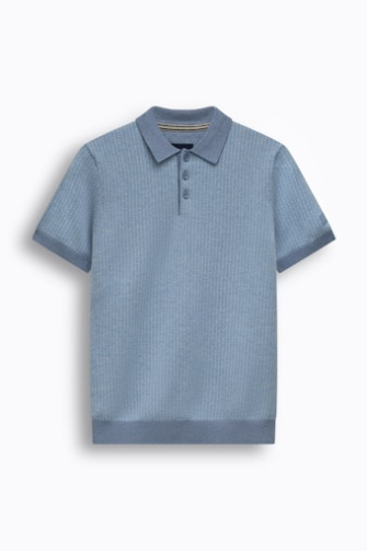 State of Art Polo korte mouw Blauw  475-16054-5153