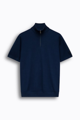 State of Art Polo korte mouw Blauw  471-16044-5800