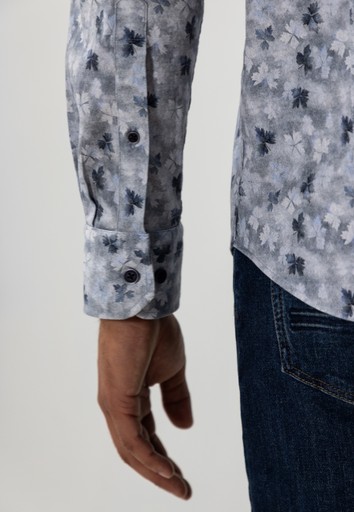 State of Art Overhemd lm casual Blauw dessin 214-26254-5659 - Afbeelding 7
