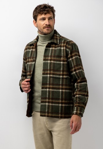 State of Art Overshirt Groen dessin 225-26285-3714 - Afbeelding 2