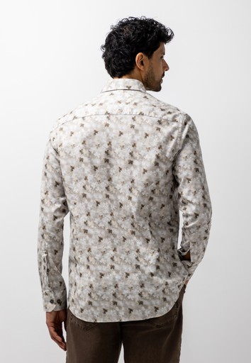 State of Art Overhemd lm casual Wit dessin 214-26254-8784 - Afbeelding 4